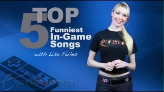 TOP 5 GAME-IN SONGS (Top 5 with Lisa Foiles)