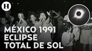 Eclipse total de Sol de 1991 en México: así fue “La noche que duró 6 minutos”