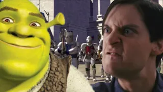 Bully Maguire and Shrek vs Knights