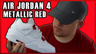 Air Jordan 4 'Metallic Red' Review & On Feet