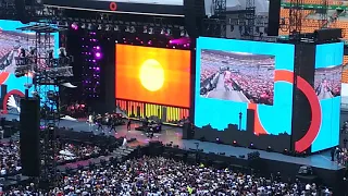 Pharell Williams Global citizen Festival Lit