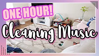 CLEAN WITH ME MUSIC PLAYLIST | ONE HOUR CLEANING MOTIVATION | POWER HOUR CLEANING