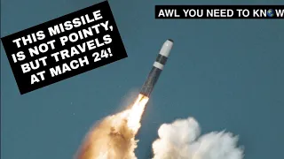 This Missile Isn't Pointy, But Travels At Mach 24! #shorts