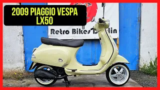 Experience the Vespa Magic: 2009 Piaggio Vespa LX50