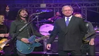 Foo Fighters - "The Pretender" (live) on Late Show with David Letterman