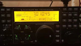 Icom 7300 vs K3 with new synth board on cw