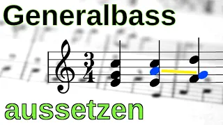 #3 Generalbass: Basslinie in 5 Schritten aussetzen
