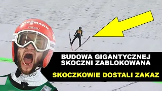 Budowa gigantycznej skoczni zablokowana! Skoczkowie chcieli latać ponad 300 metrów