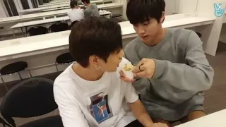 jinkook feeding moment cause jin loves to feed jungkook  #jinkook #kookjin #bts