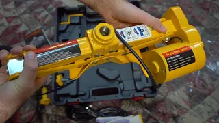 Electric Scissor Jack (12V, 3T) - Unboxing