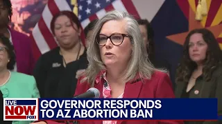 WATCH: Governor responds to Arizona supreme court upholding Civil War-era abortion ban