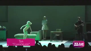 Sia - Chandelier live at Wecansurvive 2014