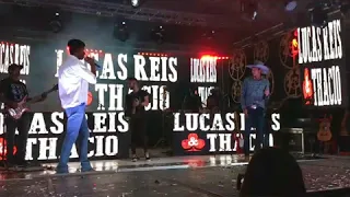 Participação no show do Lucas Reis e Thacio Gustavo Dias e Izaías