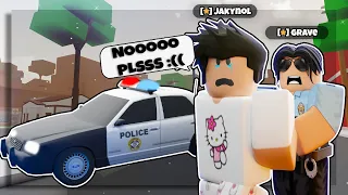 Arresting STAR PLAYERS As A COP In Da Hood.. (THEY GOT MAD🤬)