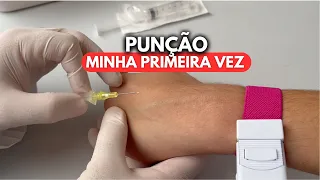 PRIMEIRA PUNÇÃO COM A MÃO ESQUERDA