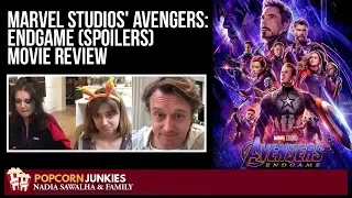 Marvel Studios' AVENGERS: ENDGAME (SPOILERS) - Nadia Sawalha & The Popcorn Junkies FAMILY Review