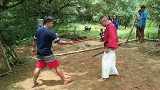 BUTTING TECHNIQUES IN ARNIS DE MANO