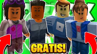 COMO PEGAR OS NOVOS PACOTES DE AVATAR GRATIS NO ROBLOX!(Cindy,Lindsey,Dennis,Kenneth)