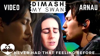 FIRST REACTION to DIMASH - MY SWAN (Akkuym) A SONG NEVER MADE ME FEEL LIKE THIS BEFORE