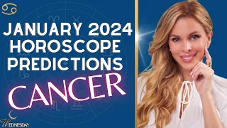 January 2024 PREDICTIONS | CANCER Zodiac Sign (Love * Money * Career)