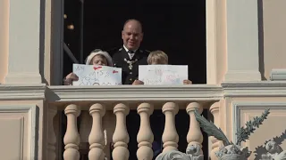 Monaco twins: "We miss you Mummy" Charlene!