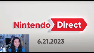 Nintendo Direct Reaction Stream - 6/21/23