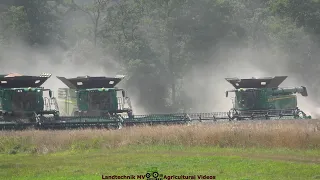 John Deere - Massey Ferguson / Getreideernte - Grain Harvest   TB