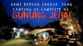 Campsite Review Jerai Hill Resort | Kami suami isteri sahaja camping malam tu! | Campsite Seram?