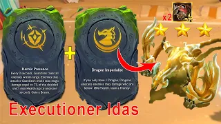 3 Star Idas ⭐⭐⭐" EXECUTIONER IDAS " | Dragon Imperialist + Heroic Presence | TFT SET 7.5 Dragonlands
