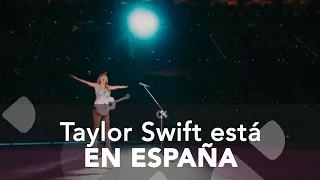 LLegó el día  "T". Taylor Swift está en España