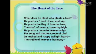 THE HEART OF THE TREE | KIDS POEM | ENGLISH