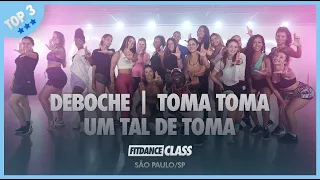 TOP 3 - LÉO SANTANA | Deboche | Toma Toma | Um Tal de Toma | FitDance (Coreografia) | Dance Video