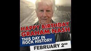 This Day in Rock History: February 2 | Happy Birthday Graham Nash