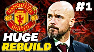 FIFA 22 Manchester United Career Mode Ep1| Realistic REBUILD! 🔥