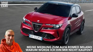 Meine Meinung zum Alfa Romeo Milano und warum ich ihn mir nicht kaufen würde... | Voice over Cars