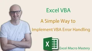 A Simple Way to Implement VBA Error Handling