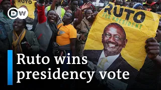 Kenya: Ruto declared presidential race winner after chaos over vote count | DW News