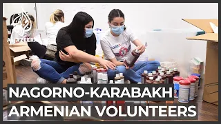 Nagorno-Karabakh conflict: Armenians step up to volunteer