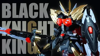 ブラックナイトスコードシヴァを騎士王風に全塗装ミキシング改造【HGCE1/144 BLACK KNIGHT SQUAD Shi-ve.A kitbash custom】【ガンプラ改造】