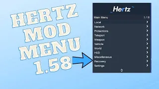GTA 5 MOD MENU ONLINE | HERTZ MOD'S HACK | UNDETECTED 2022