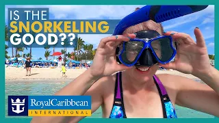 FREE CocoCay Snorkeling | Royal Caribbean | Snorkeling Guide off Chill Beach