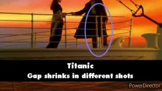 Titanic movie mistakes