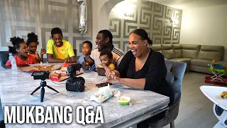 FAMILY MUKBANG Q&A!!