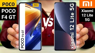 Poco F4 GT vs Xiaomi 12 Lite 5G
