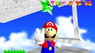Super Mario 64 Green Stars ~ Time Your Jump! ~ 12"43 (TAS)