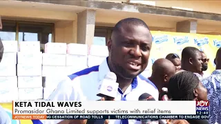 Promasidor Ghana Limited supports victims with relief items - Joy News Today (19-11-21)