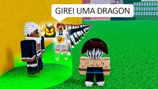 Mais de 100 PESSOAS Girando FRUTAS Quem Girar a MELHOR ganha uma O GRANDE PRÊMIO NO BLOX FRUITS