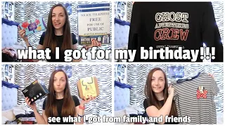 WHAT I GOT FOR MY BIRTHDAY| FAMILY| FRIENDS| THANK YOU| Breeinspiring