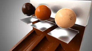 Chocolate Softbody simulation #2
