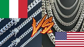 USA Made Vs Italy Made Solid 925 Sterling Silver Miami Cuban Box Clasp Chain Review From Harlembling